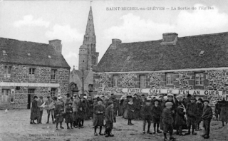 La sortie de l'église La sortie de l'église
