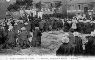 Bénédiction au reposoir Bénédiction au reposoir