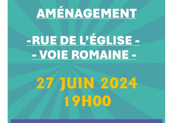 Projet d'aménagement de la rue du bourg
