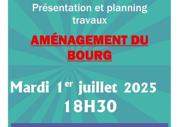 Aménagement du bourg